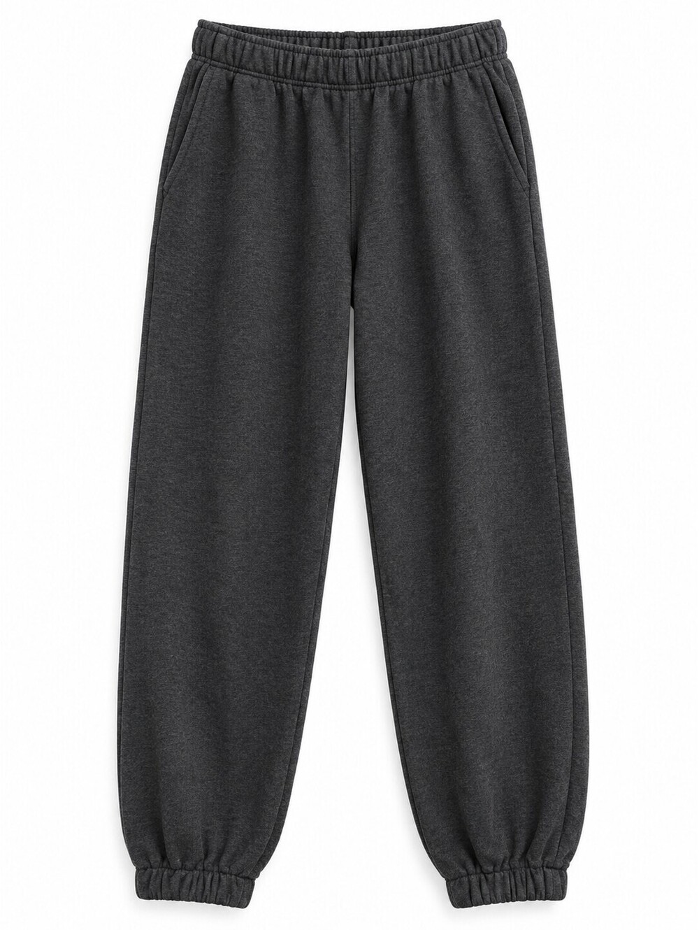 Brandy Melville Charcoal Gray Fleece Jogger Sweatpants MCH002-Z094